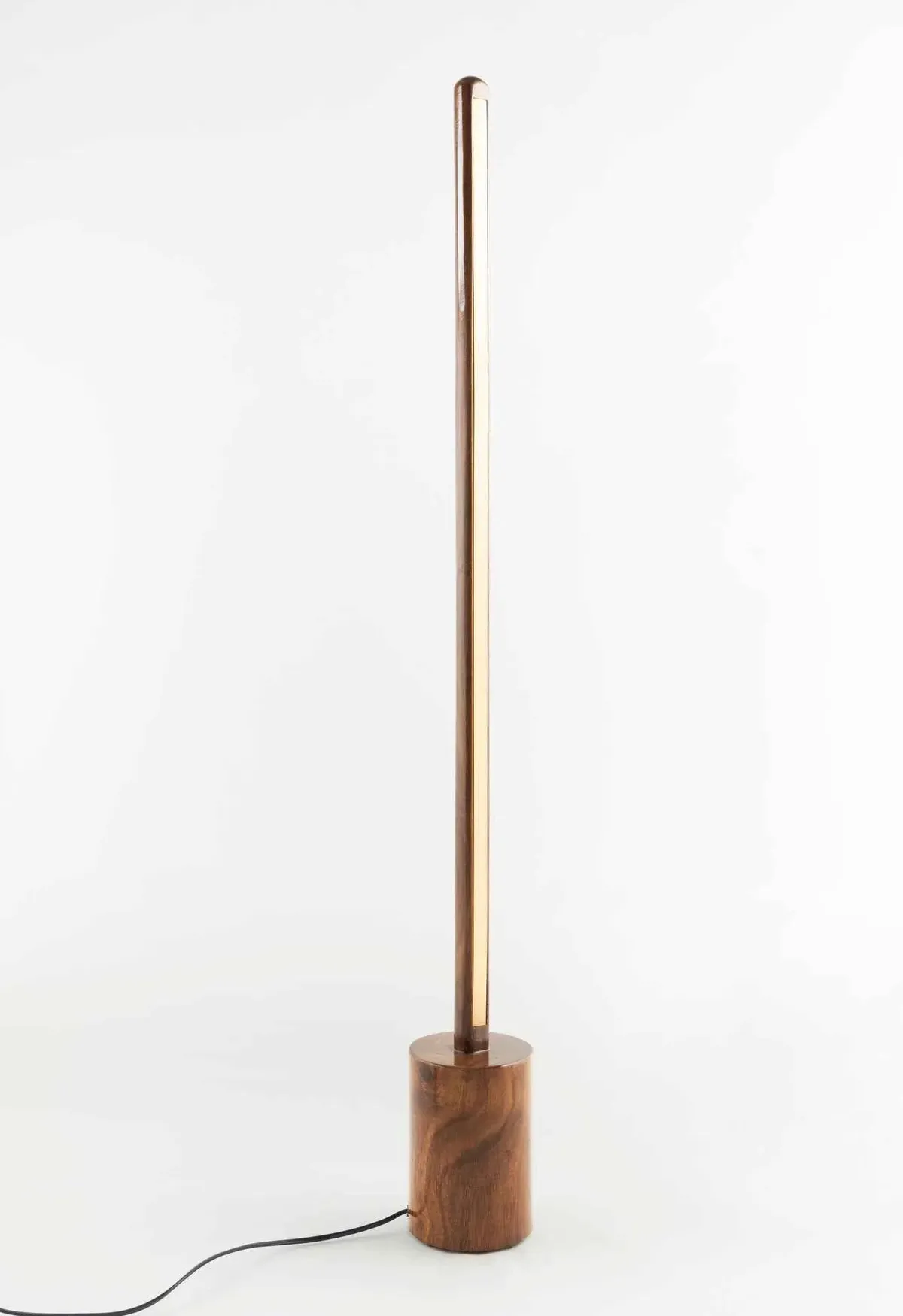 Sleek Cylindrical Rod Design - Rosewood