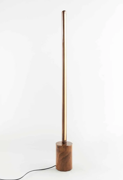 Sleek Cylindrical Rod Design - Rosewood